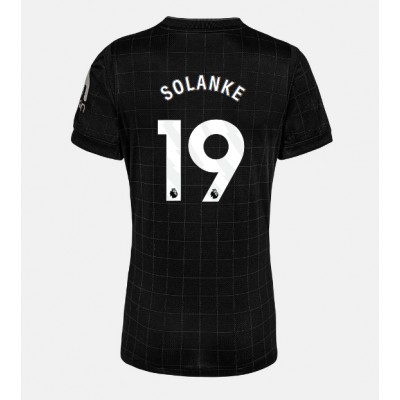 Ženski Nogometni dresi Tottenham Hotspur Dominic Solanke #19 Gostujoči 2025-26 Kratek Rokav Ženski Nogometni dresi Tottenham Hotspur Dominic Solanke #19 Gostujoči 2025-26 Kratek Rokav